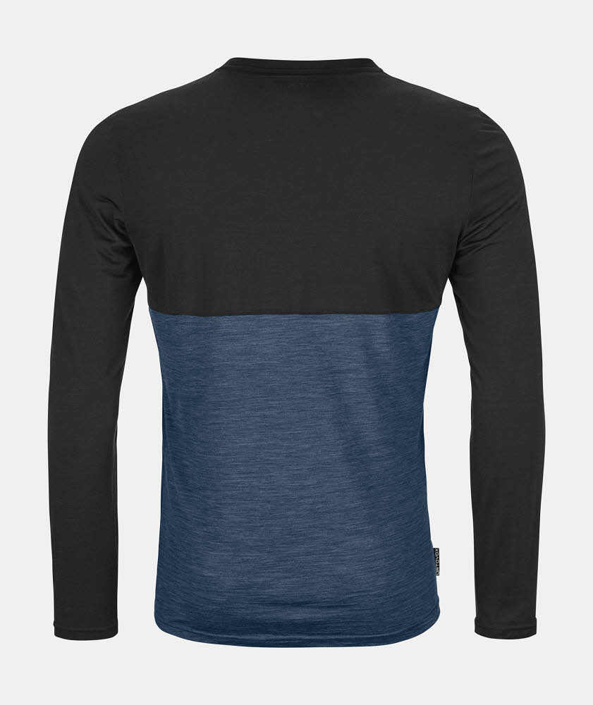 Ortovox 150 COOL LOGO LS M Herren Langarmshirt Longsleeve black raven