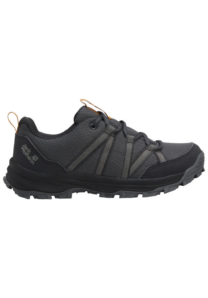 Jack Wolfskin WILD HIKE TEXAPORE MID Kinder Wanderschuhe Trekkingschuhe schwarz