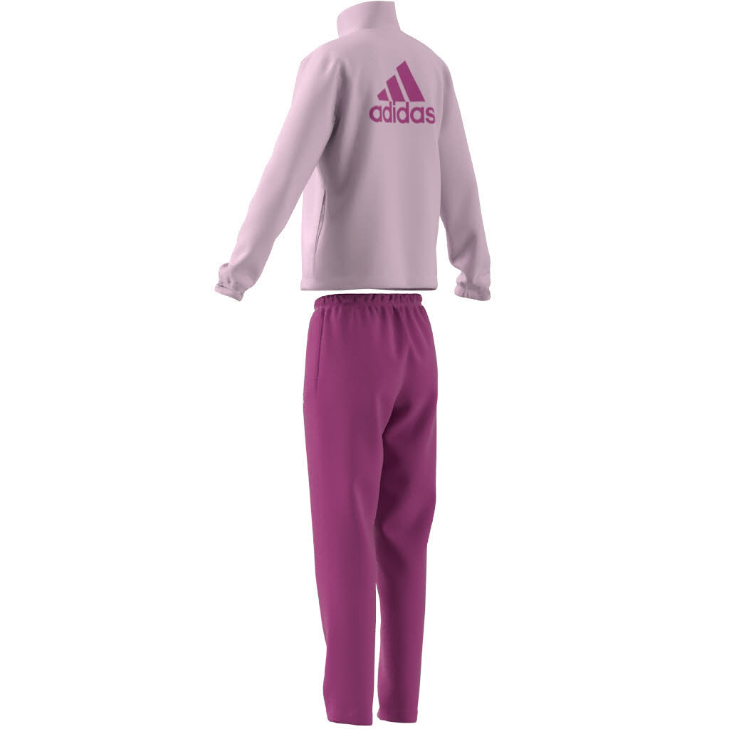 adidas Essentials Big Logo Mädchen Trainingsnzug Rosa Weiß