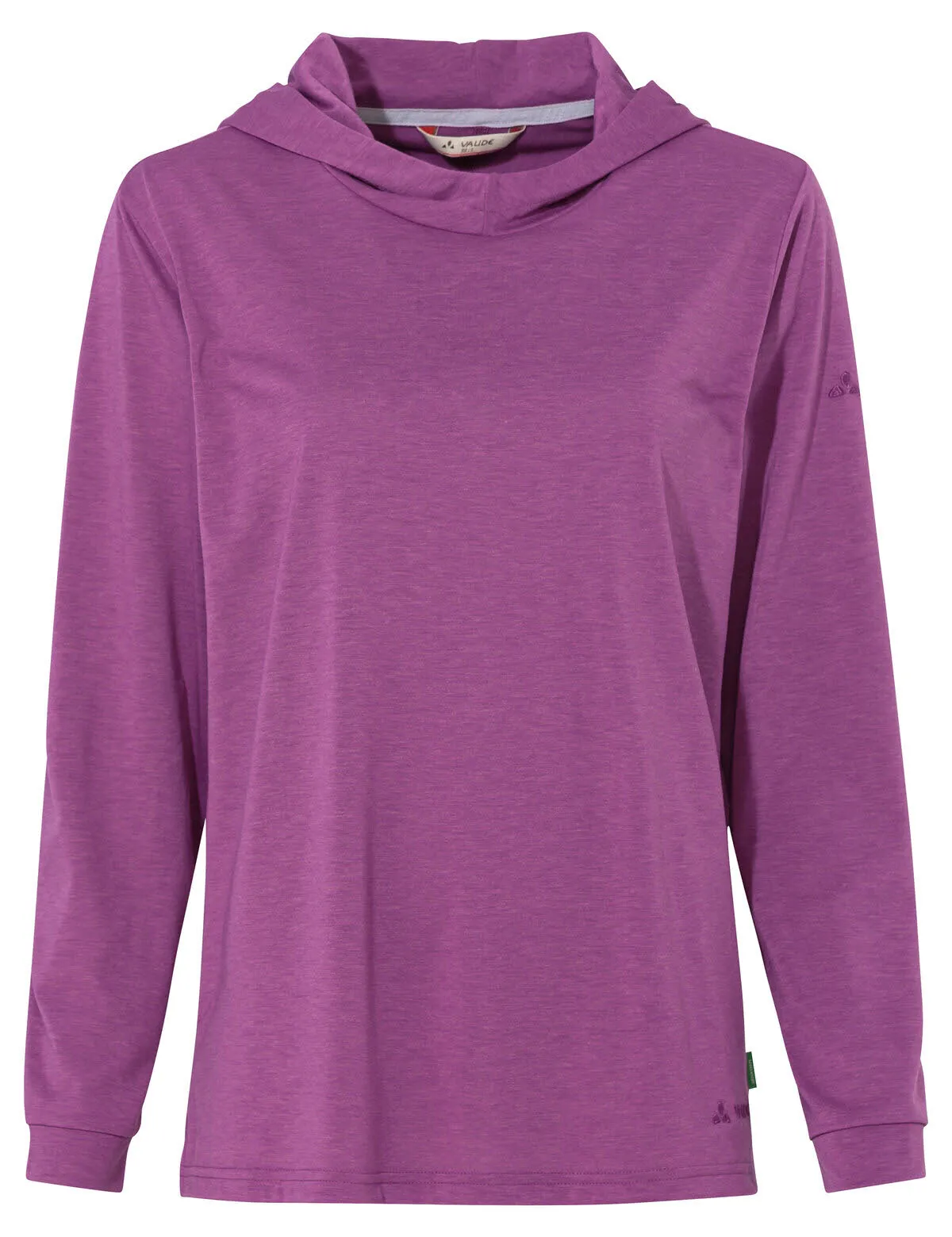Vaude Women's Mineo LS Hoody Kapuzenpullover Damen lila