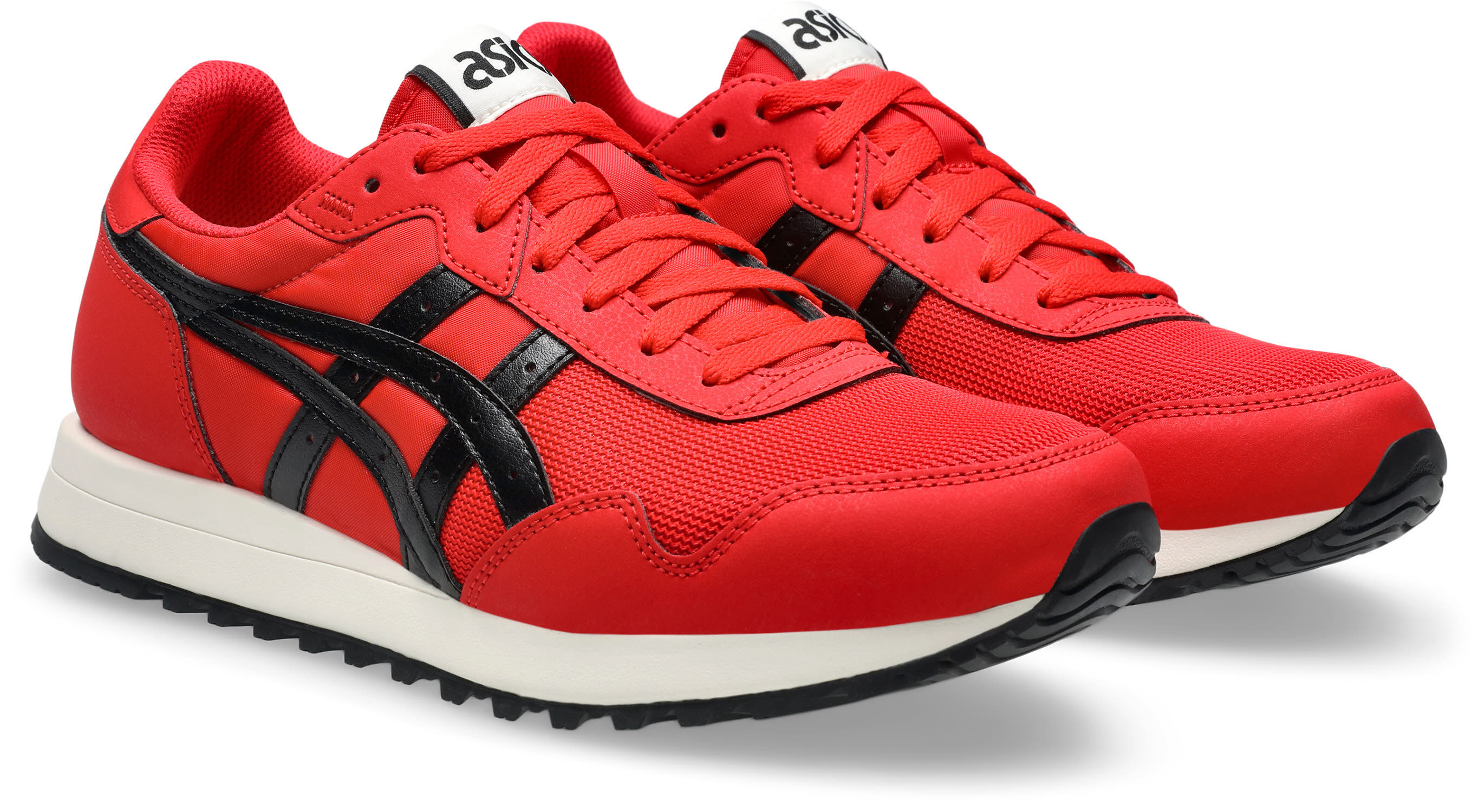 Asics TIGER RUNNER II Herren Sneaker Low sportlich Freizeitschuhe classic red/black