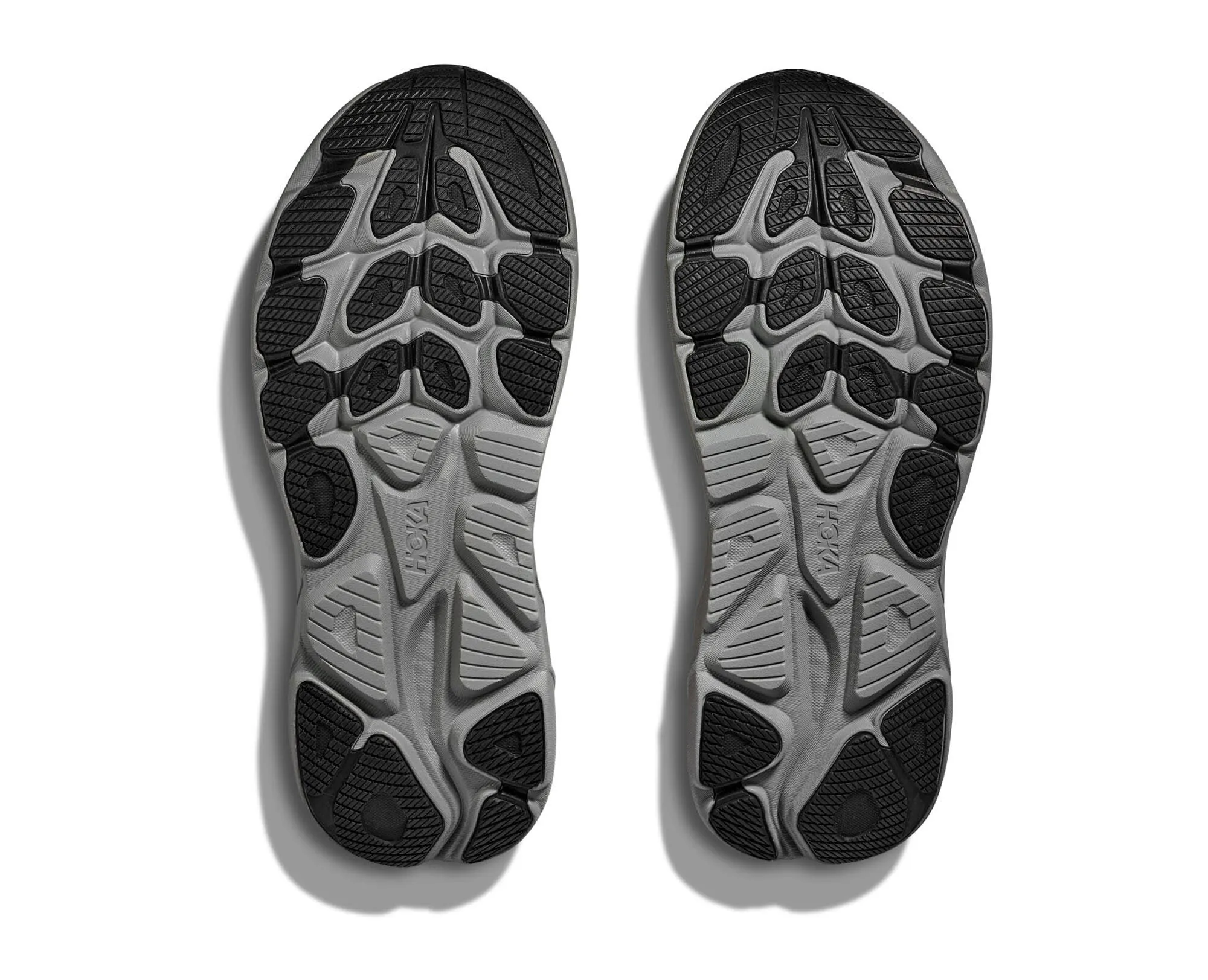 Hoka CLIFTON 10 Herren Laufschuhe Joggingschuhe black/galactic grey