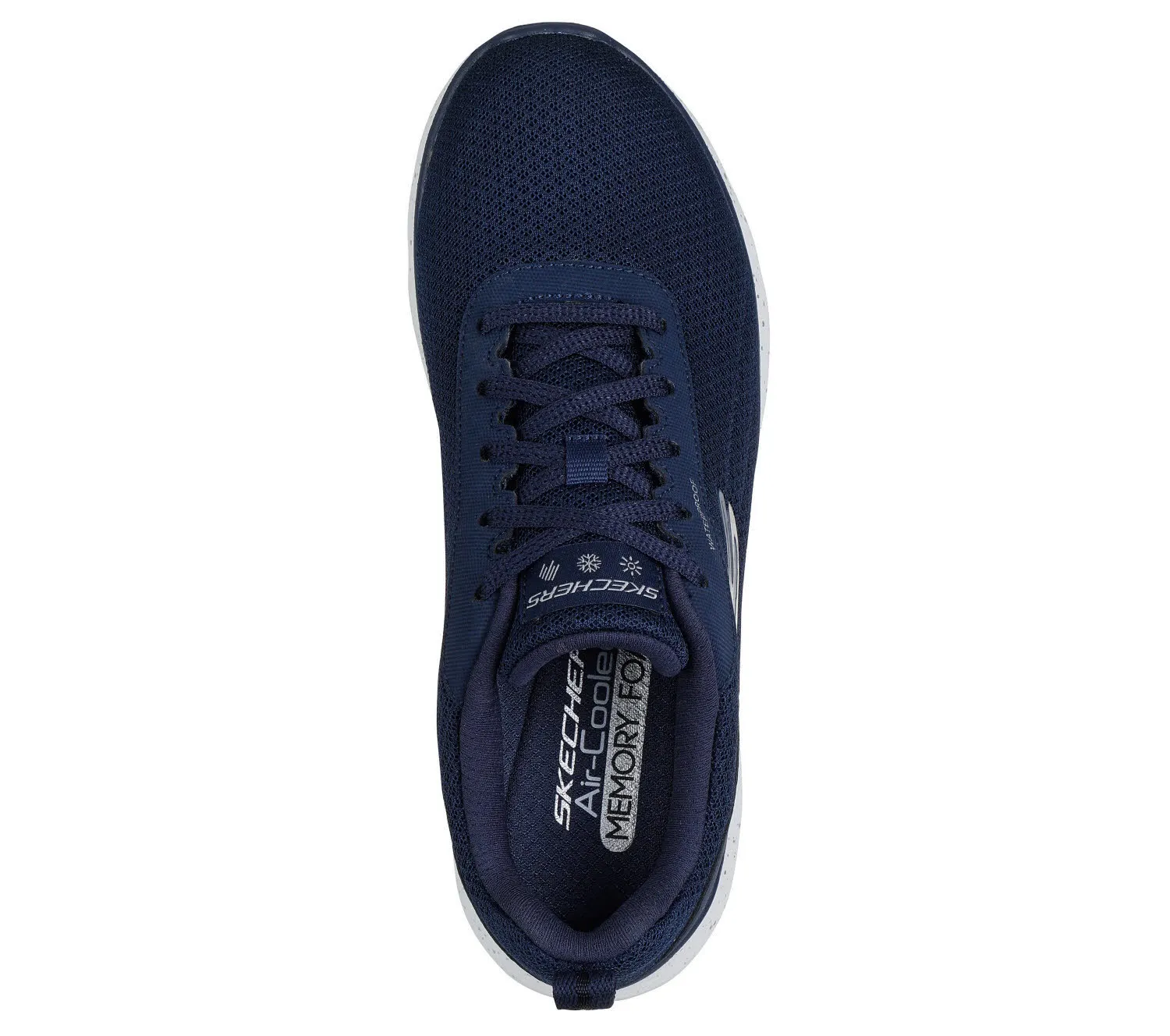 SKECHERS FLEX APPEAL 5.0 - FRESH TREK Damen Schnürer Sneaker sportlich navy