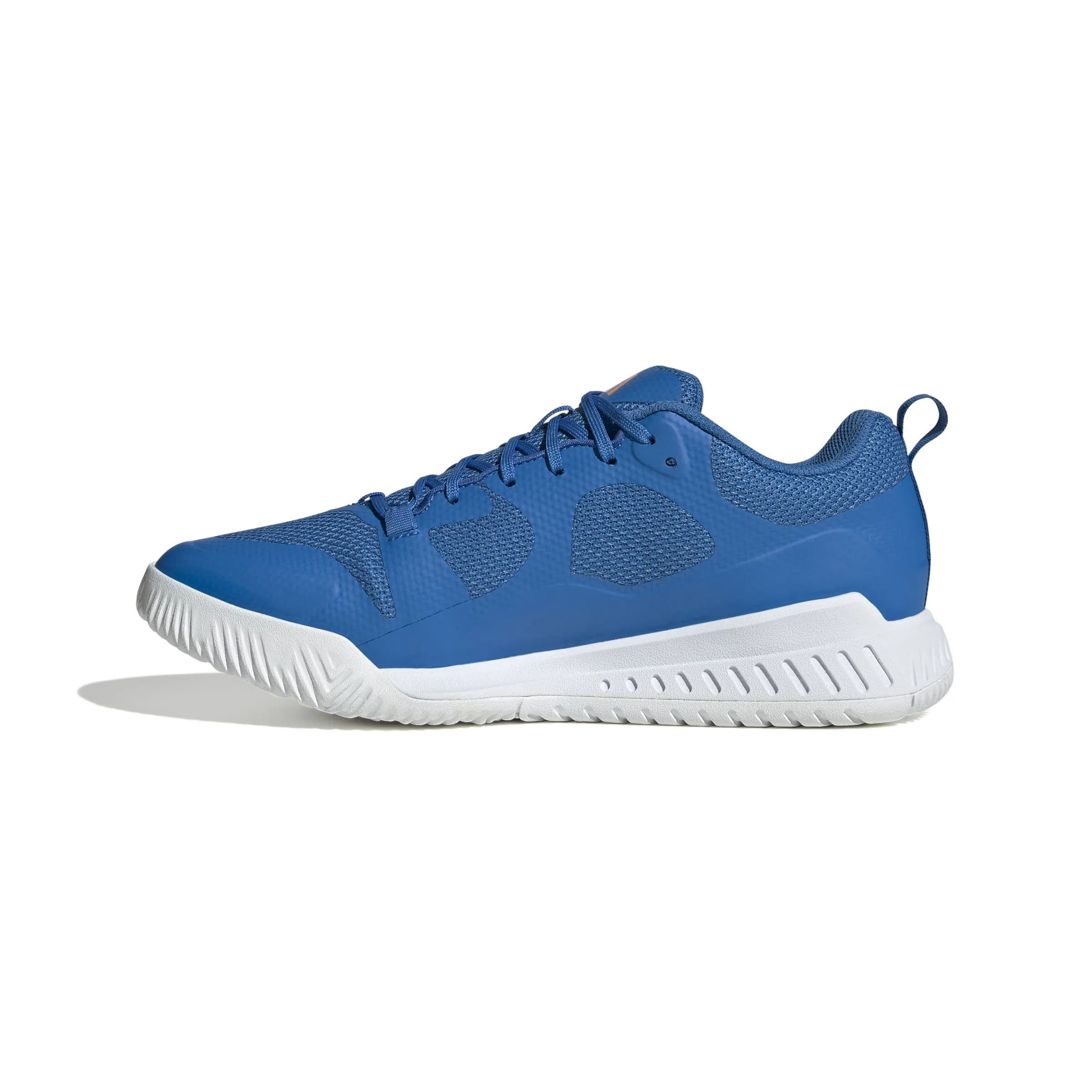 adidas Court Team 2.0 Herren Hallenschuhe Sportschuhe blau/weiß/orange