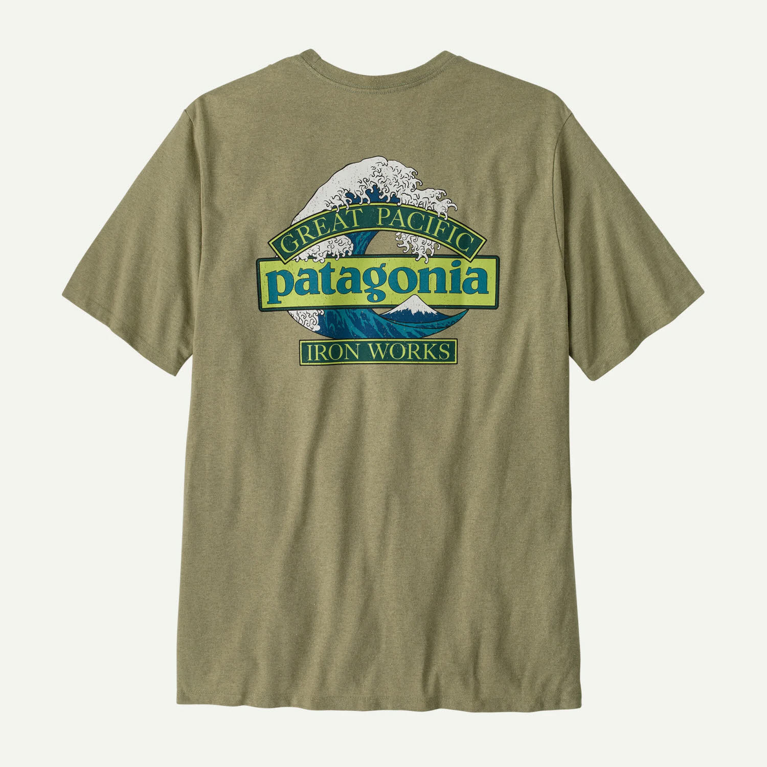 Patagonia Great Waves Responsibili-Tee Herren T-Shirt gumtree green