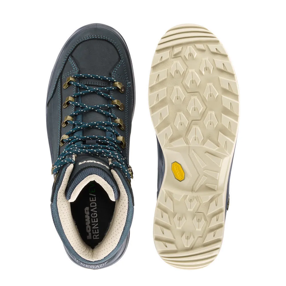 Lowa RENEGADE EVO GTX MID Ws Damen Wanderschuhe Trekkingschuhe Mid schieferblau/dune