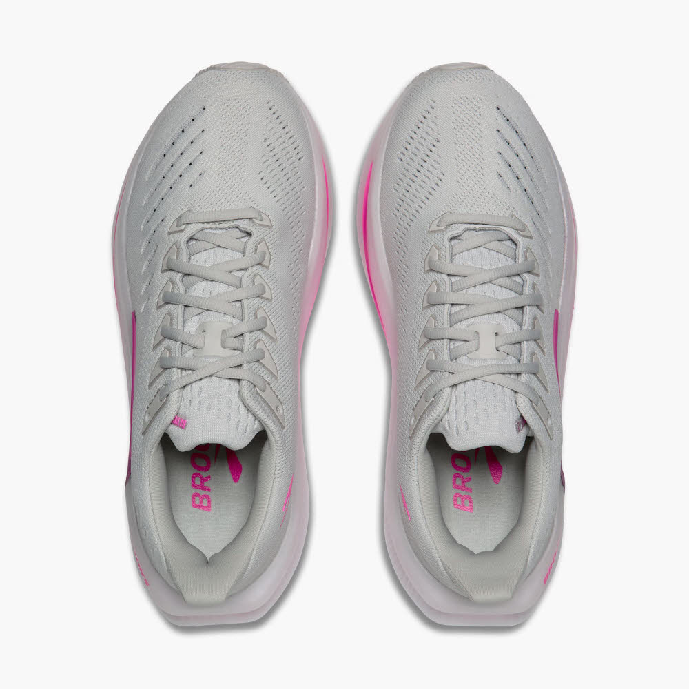 Brooks Glycerin Max 2 Damen Joggingschuhe Laufschuhe grau/pink