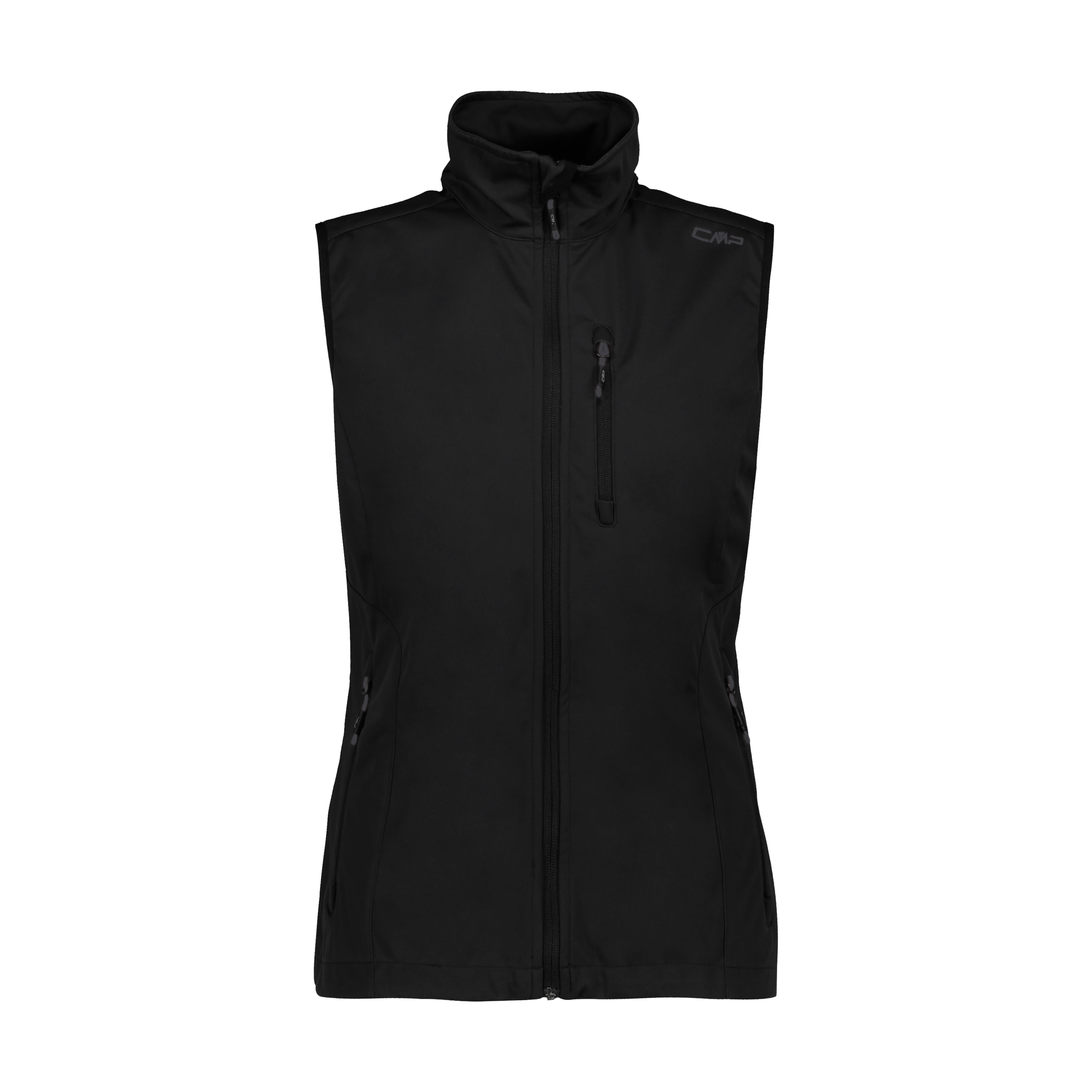 CMP VEST Damen Softshellweste ärmellos Outdoorweste nero NEU