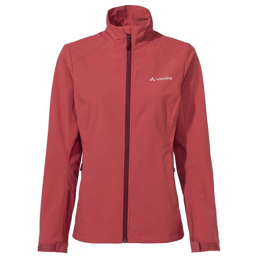 Vaude Hurricane IV Softshelljacke Damen Wanderjacke rot