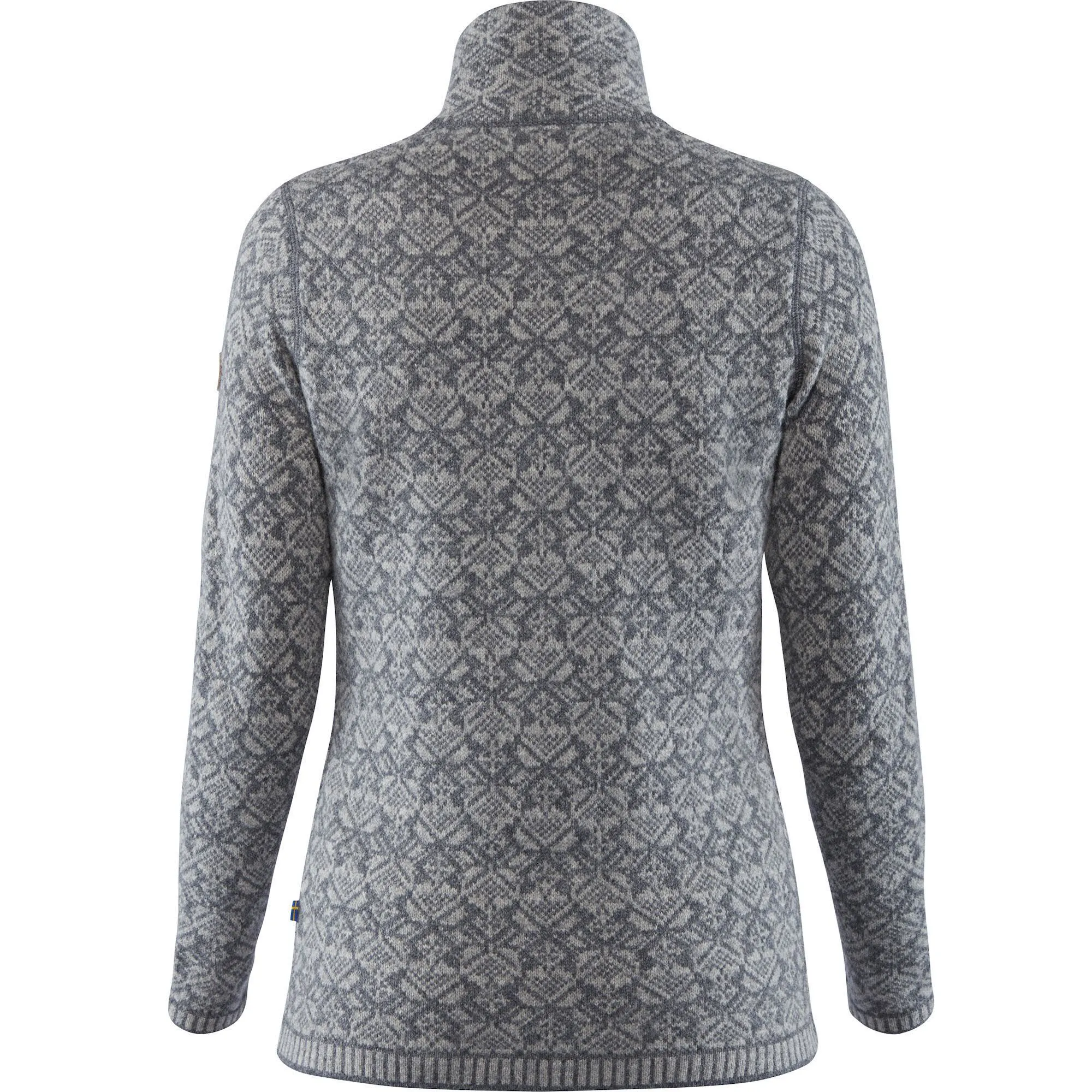 Fjällräven Snow Cardigan W Damen Strickjacke Midlayer Outdoorweste grey NEU