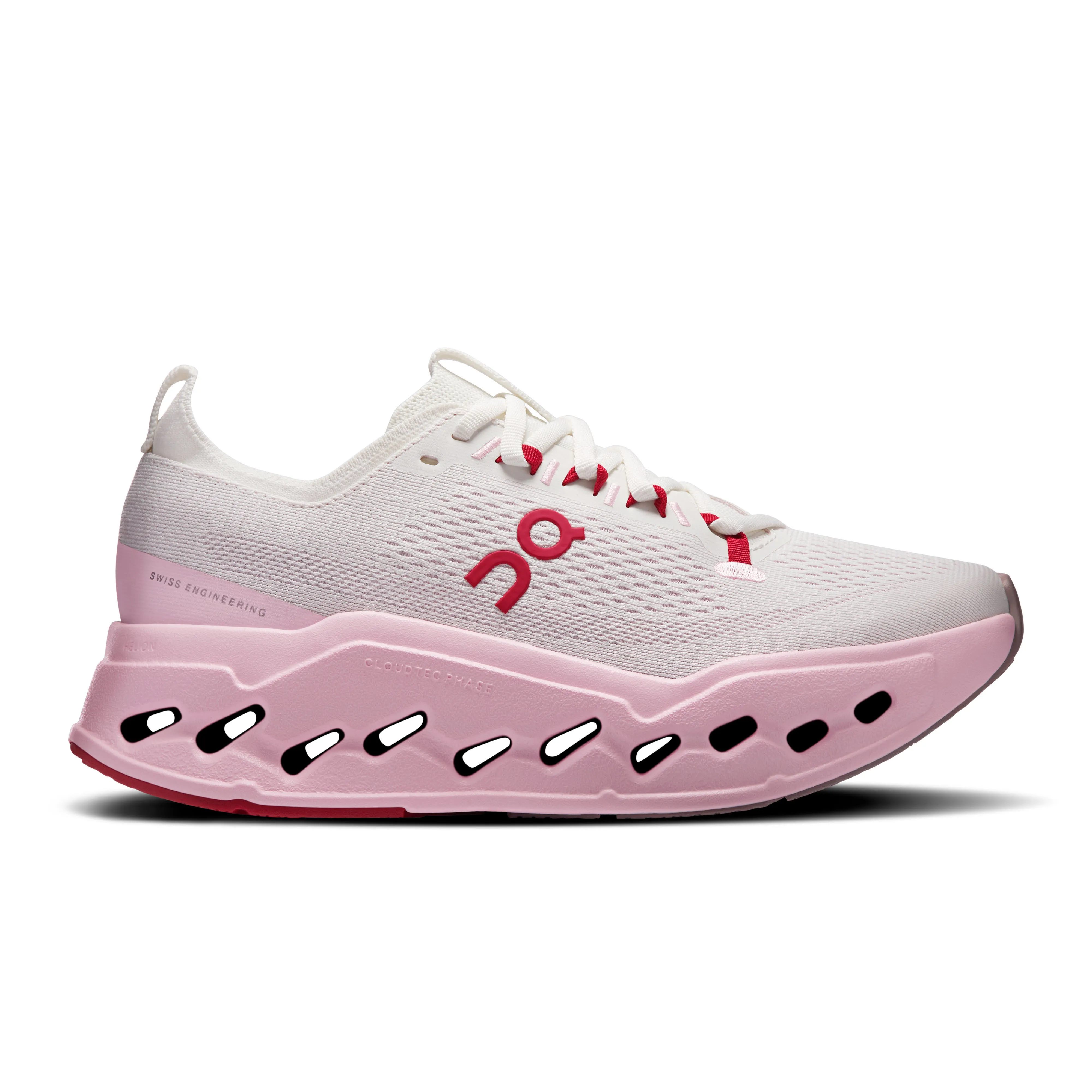 ON CLOUDSURFER MAX Damen Laufschuhe Joggingschuhe ivory/peony