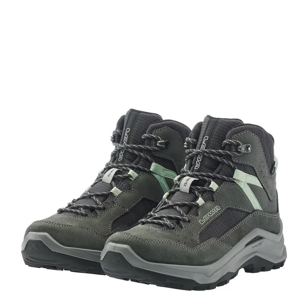 LOWA® VENTIERRA GTX QC Ws Damen Wanderschuhe Trekkingschuhe High grau