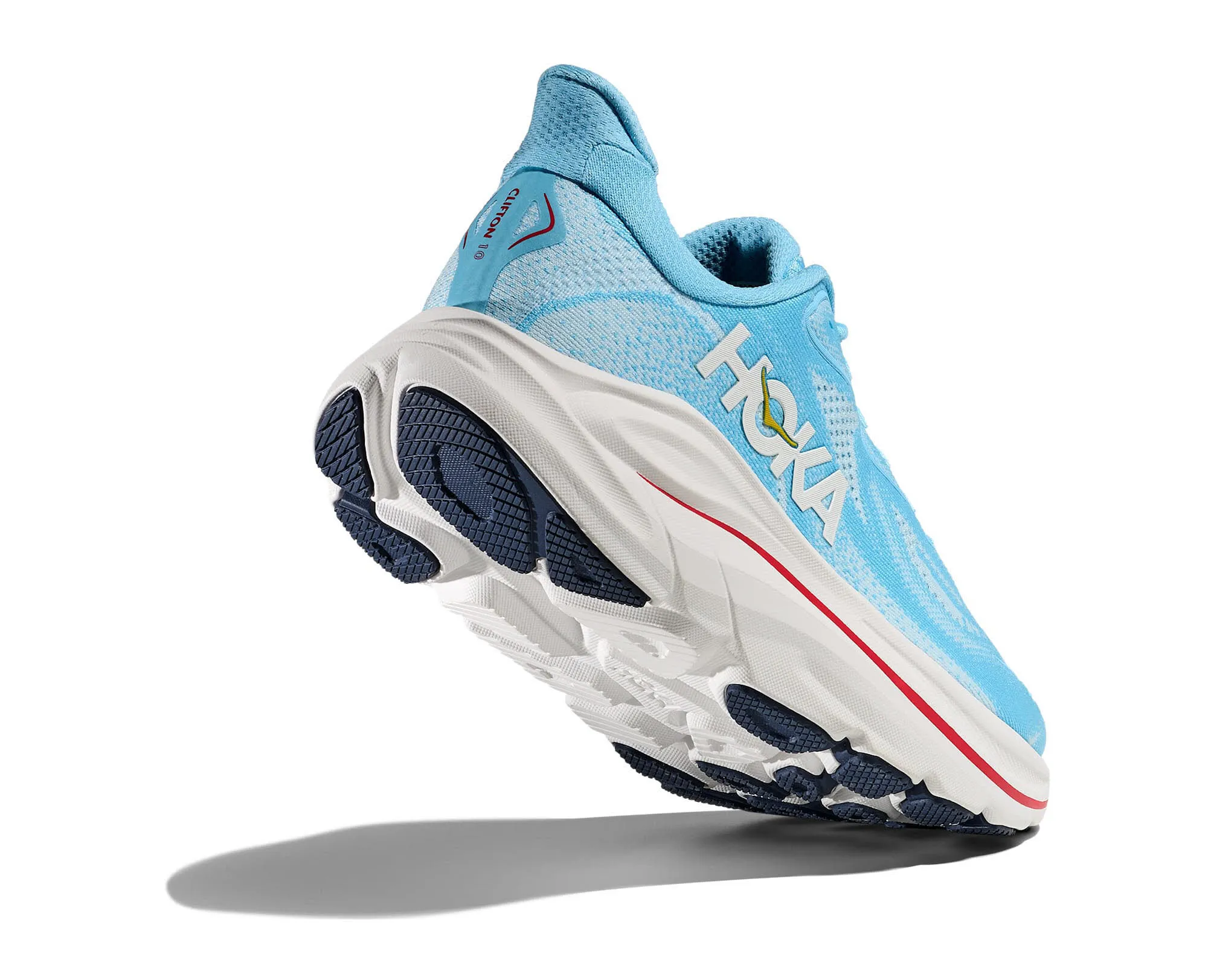Hoka Clifton 10 Damen Laufschuhe Joggingschuhe blau/weiß
