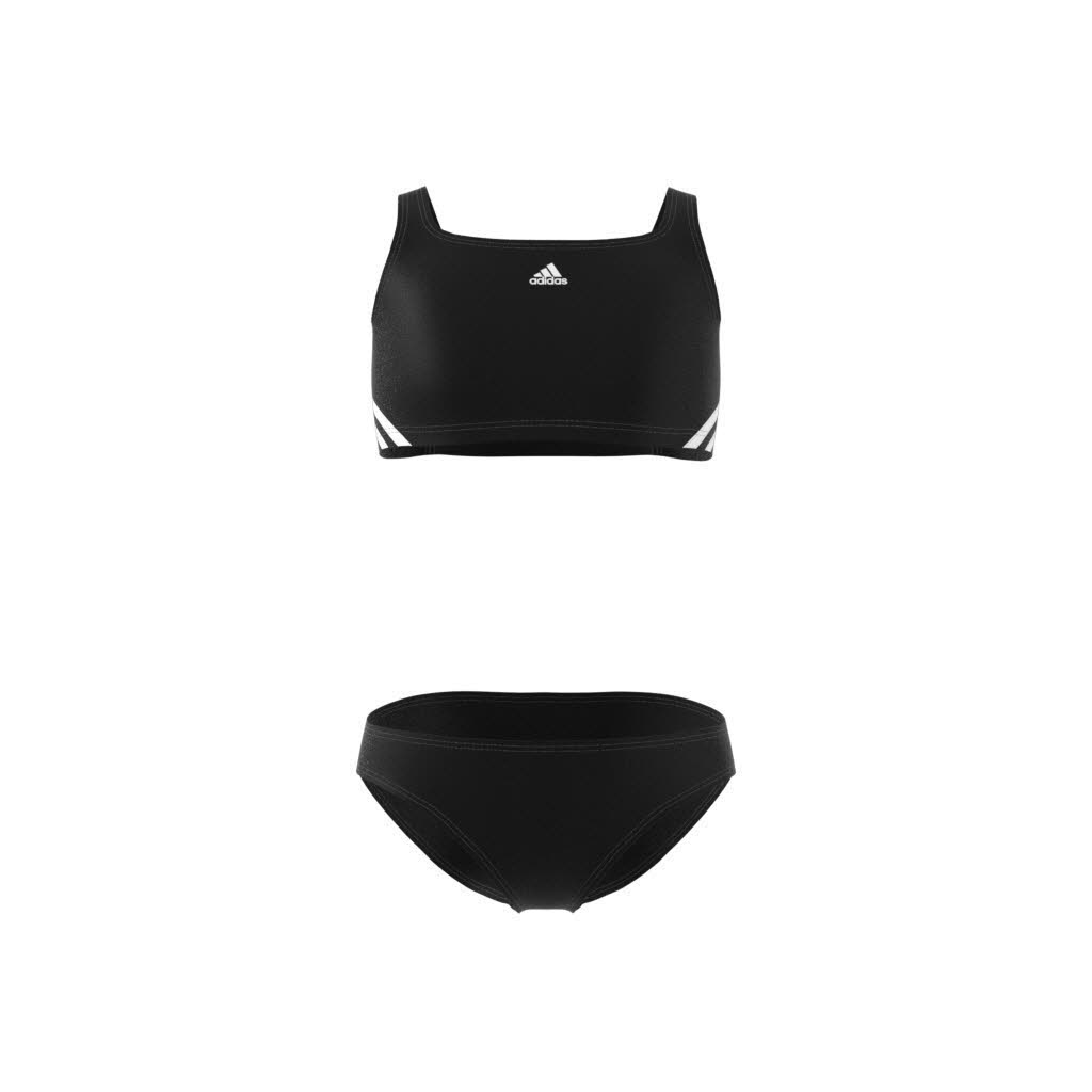 adidas 3-Streifen Bikini Kinder Mädchen schwarz
