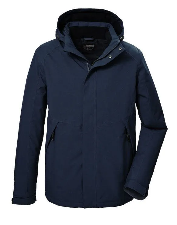 Killtec KOW 4 Herren Kapuzenjacke Funktionsjacke blau