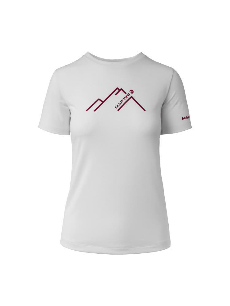 Martini Alpmate Summit Damen T-Shirt Funktionsshirt weiß