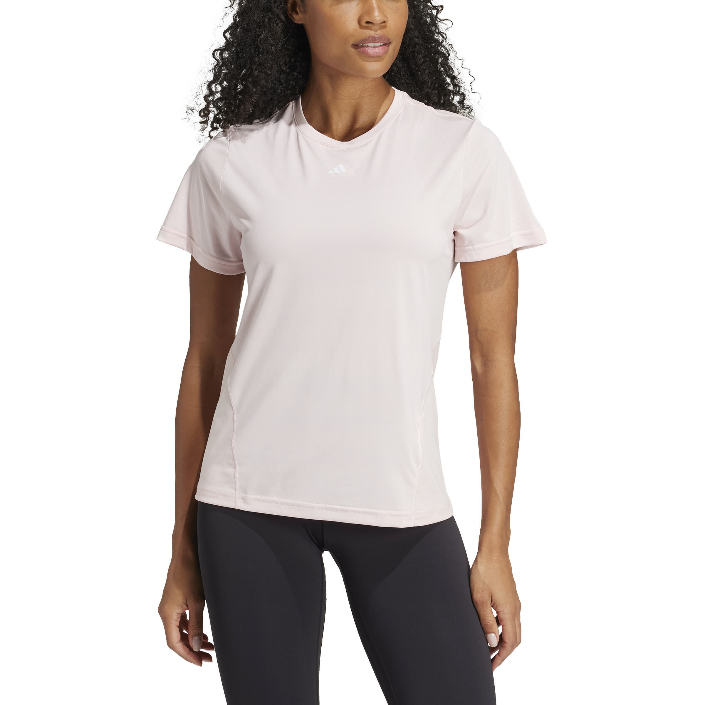 adidas Designed 4 Training T-Shirt Sportshirt Damen crème
