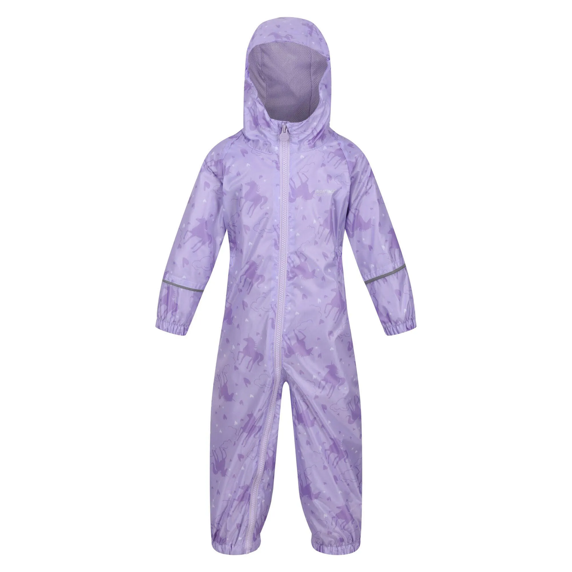 Regatta Pobble Mädchen Regenanzug All-in-One-Anzug lila