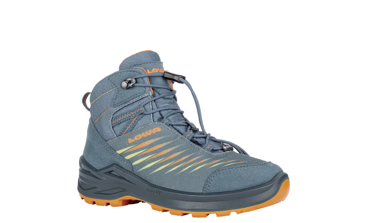 Lowa ZIRROX II GTX MID JR Kinder Wanderschuhe Trekkingschuhe petrol/mango