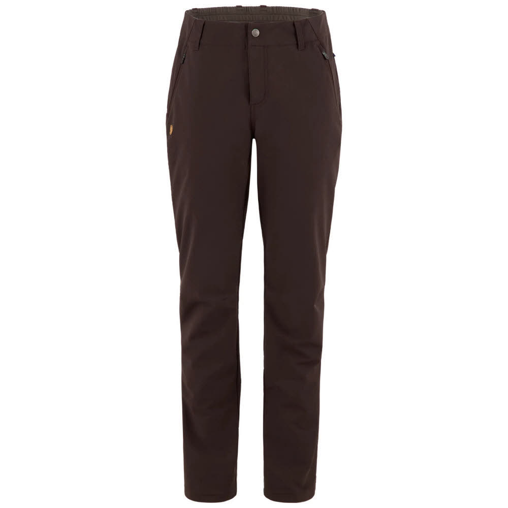 Fjällräven Abisko Winter Stretch Trousers W Damen Wanderhose black oak