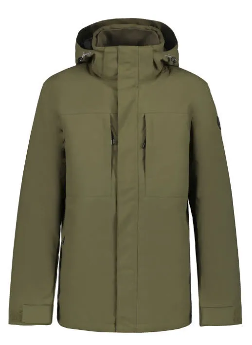 Icepeak Jacke ALSTON Winterjacke Freizeitjacke Herren olivgrün