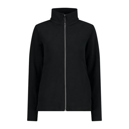 CMP Damen Schwergewicht Arctic Fleece Fleece mit durchgehendem Reißverschluss Schwarz