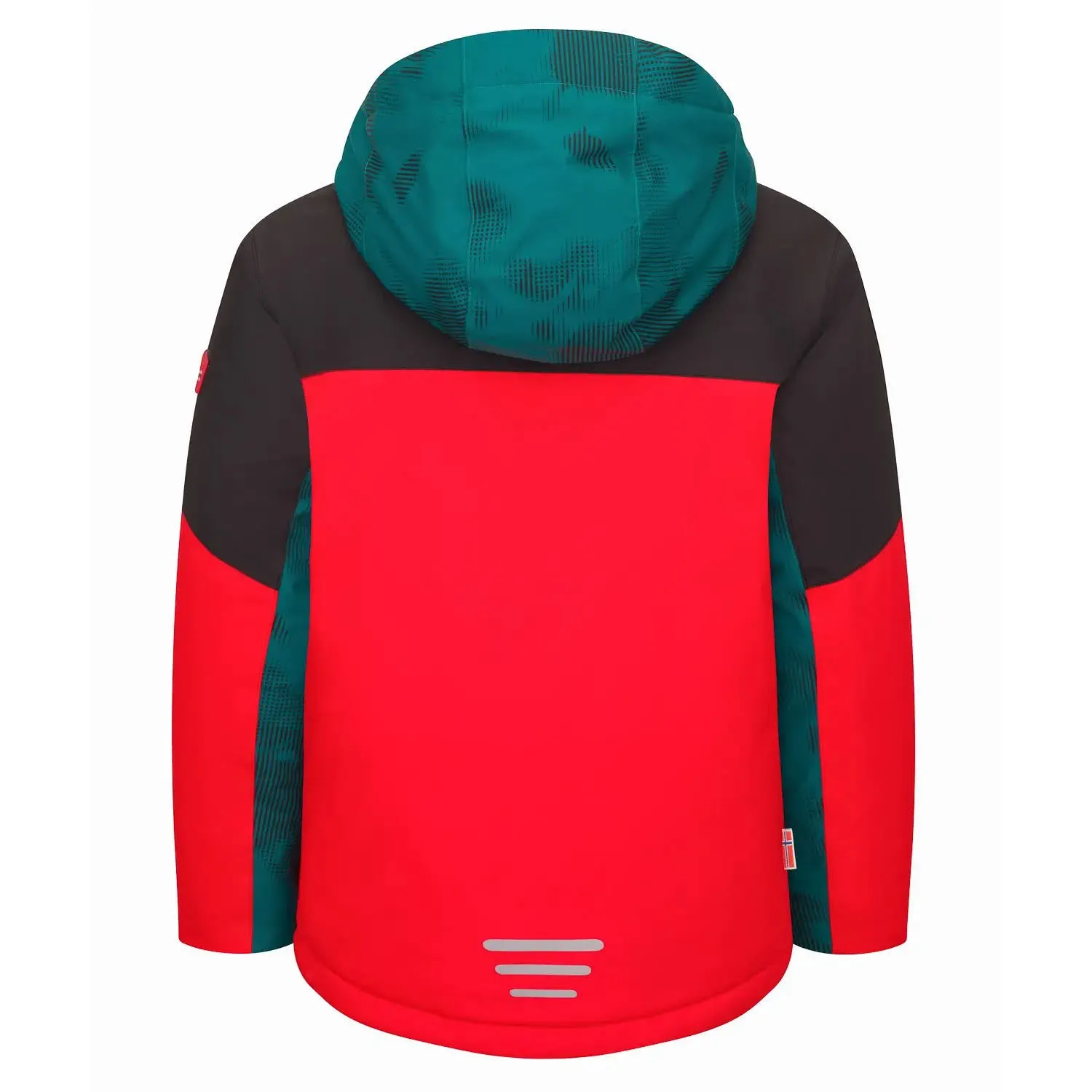 Trollkids Kids Lifjell Jacket XT Kinder Winterjacke Skijacke wasserdicht blau-rot
