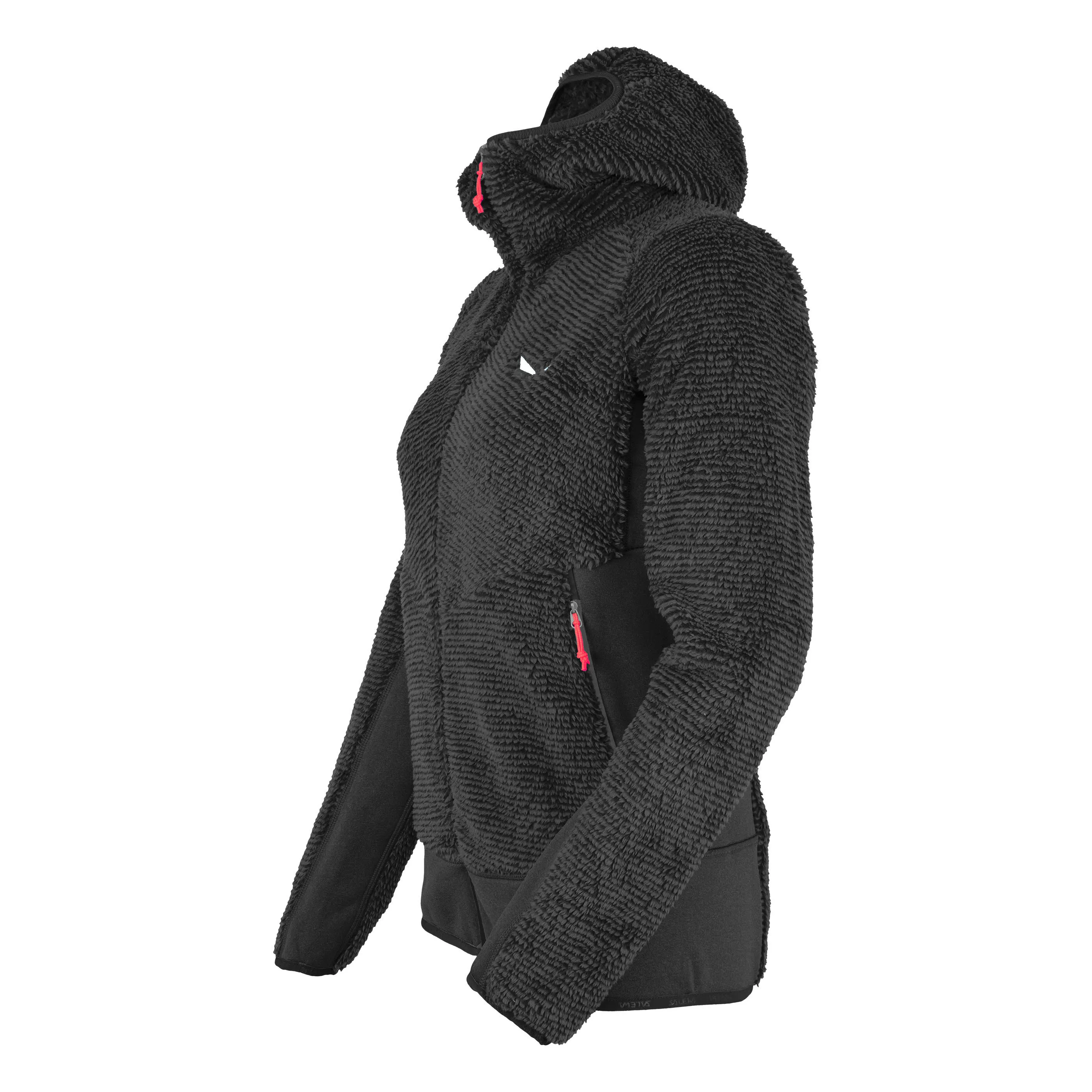 Salewa Tognazza Polarlite Damen Fleecejacke Kapuzenjacke Funktionsjacke schwarz