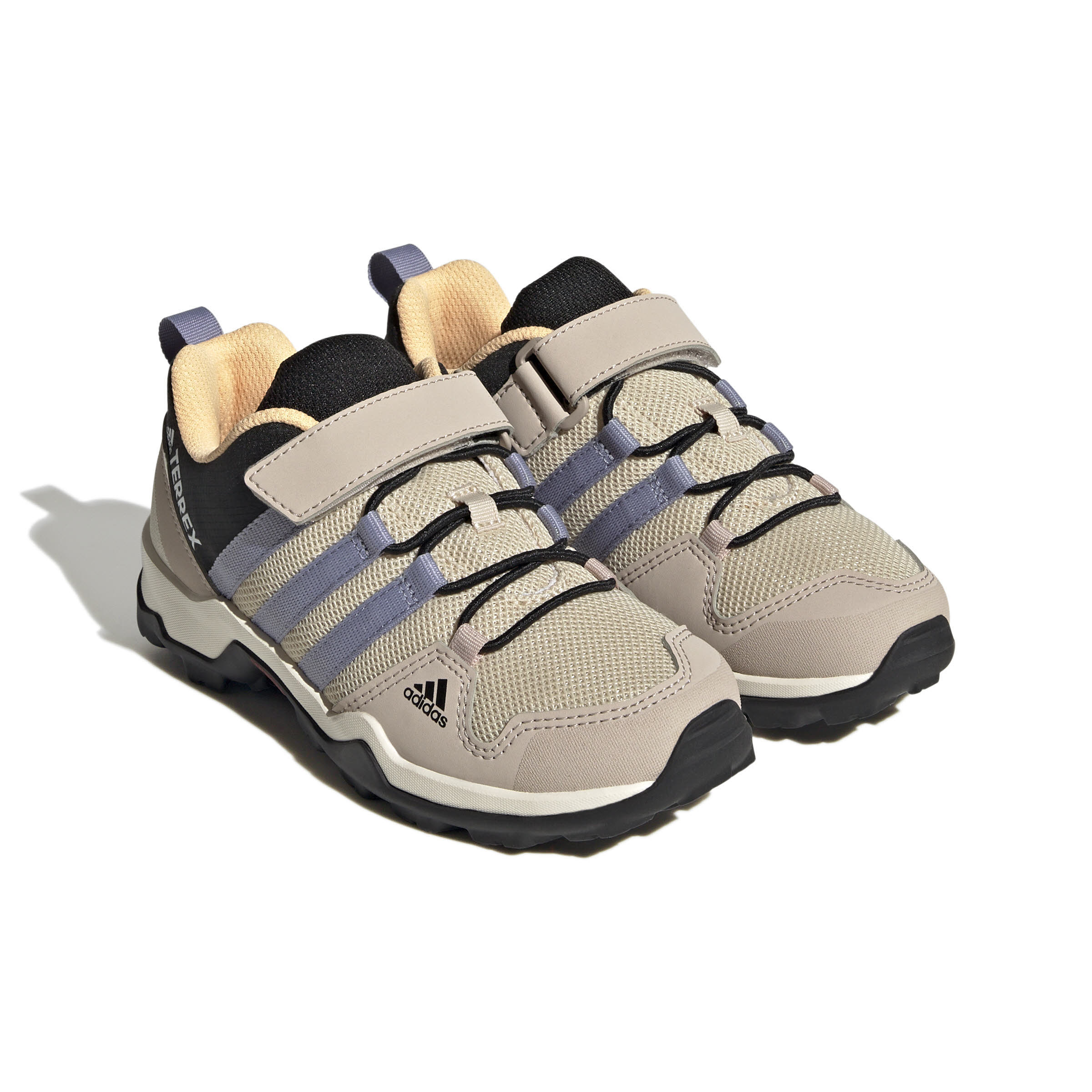 adidas Terrex AX2R Mädchen Schuh mit Klettverschluss beige blau
