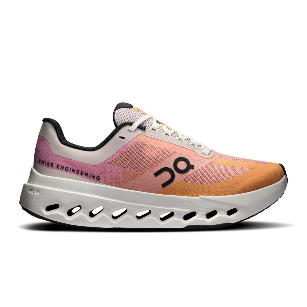 ON CLOUDSURFER NEXT Damen Laufschuhe Joggingschuhe tangerine/ivory
