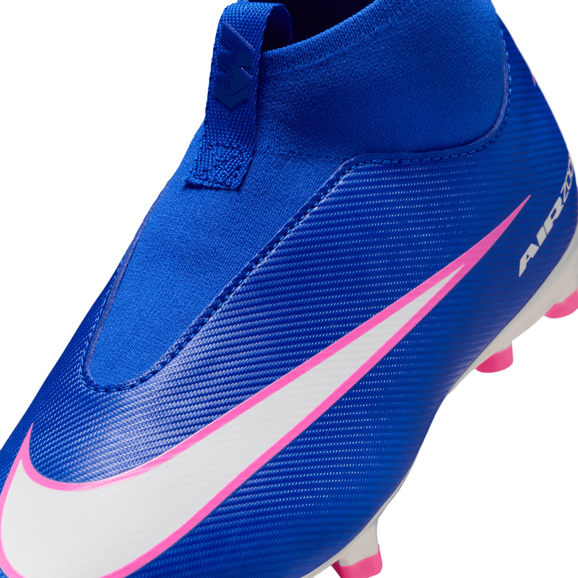 Nike Jr. Mercurial Superfly 10 Academy MG Kinder Fußballschuhe Stollen blau/weiß