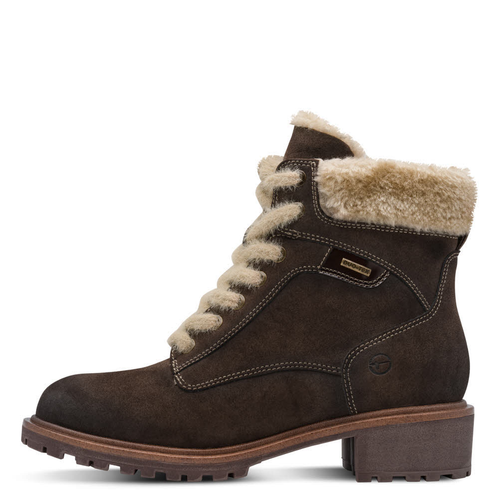 Tamaris Damen Stiefel Stiefelette braun
