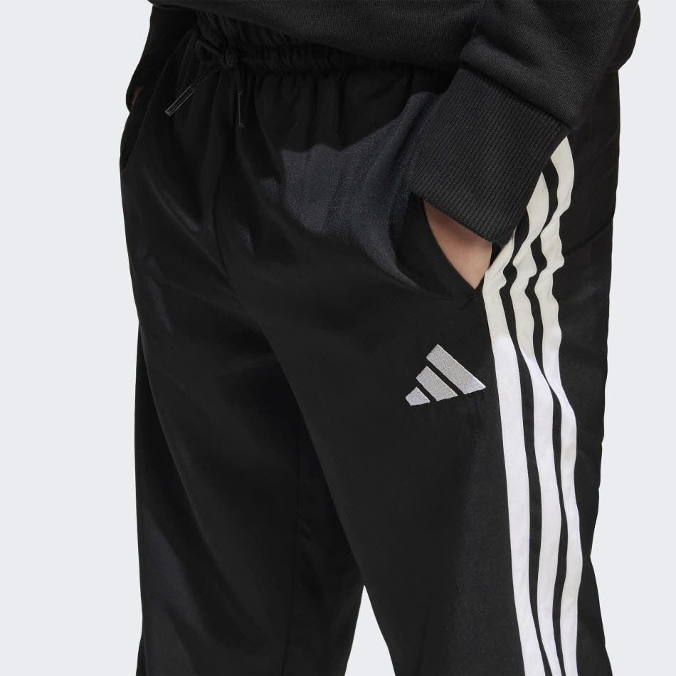 adidas Essentials Climacool Kinder Jogginghose schwarz/weiß