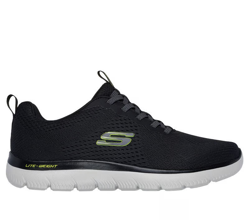 Skechers Summits - Eckler schwarz Herren Sneaker