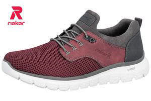 Rieker Herren Slipper rot