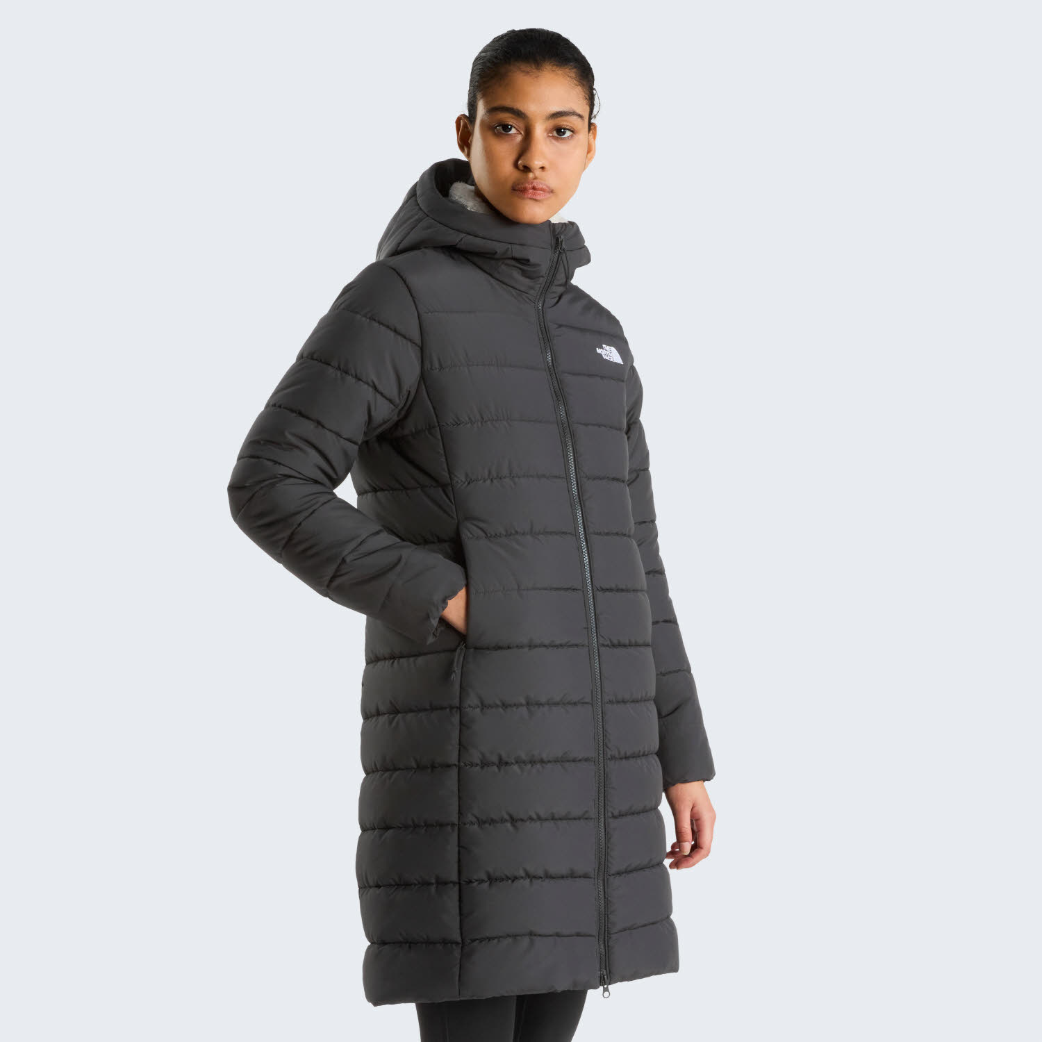 The North Face Aconcagua Damen Wintermantel Parka schwarz
