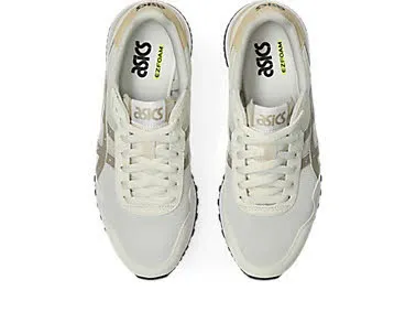 Asics TIGER RUNNER II Damen Sneaker Low sportlich Freizeitschuhe cream/feather grey