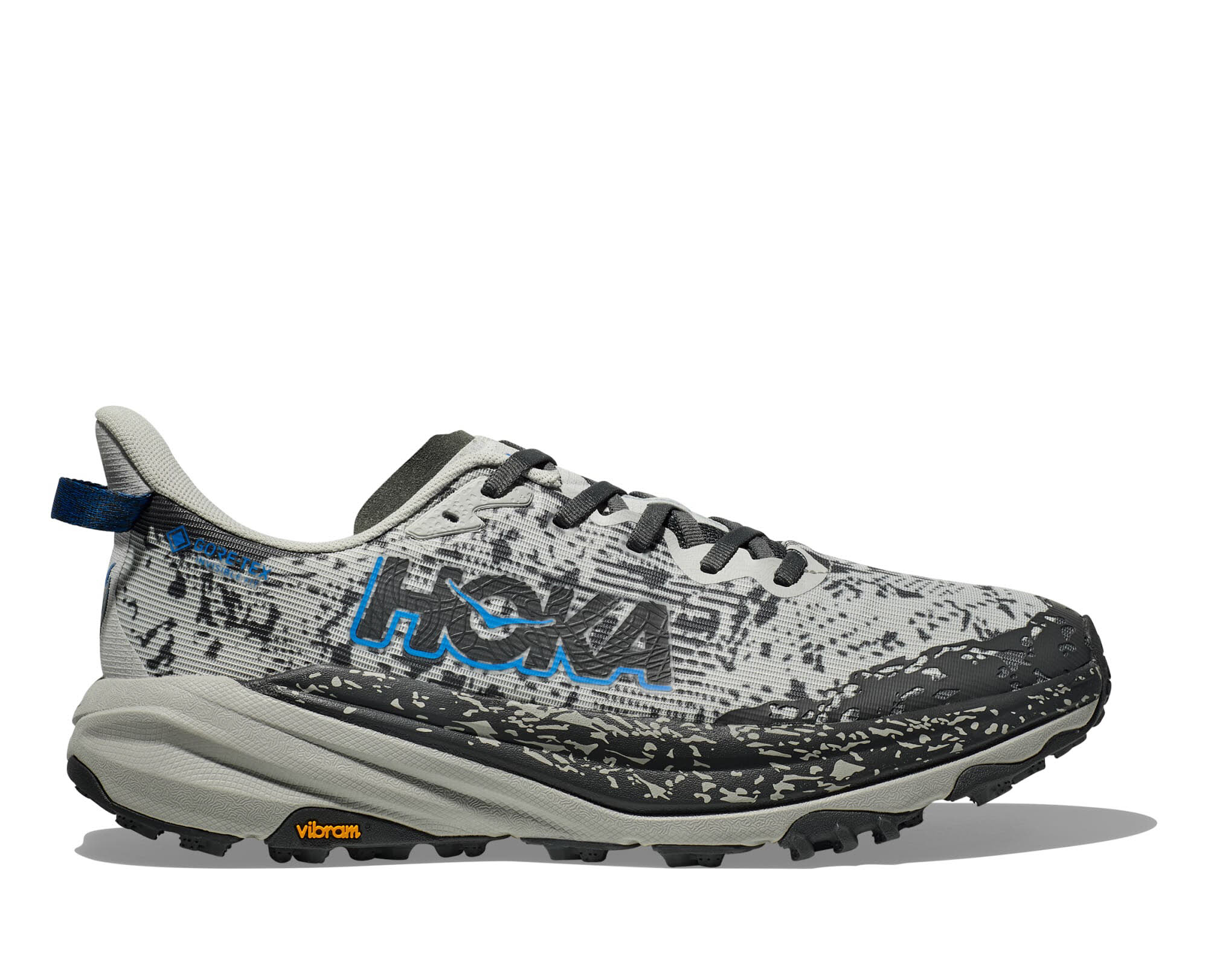Hoka Speedgoat 6 GTX Laufschuhe Joggingschuhe Trailrunning Herren hellgrau