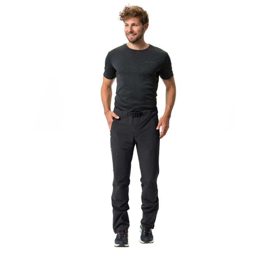 Vaude Badile II Softshellhose Herren Wanderhose Outdoorhose schwarz