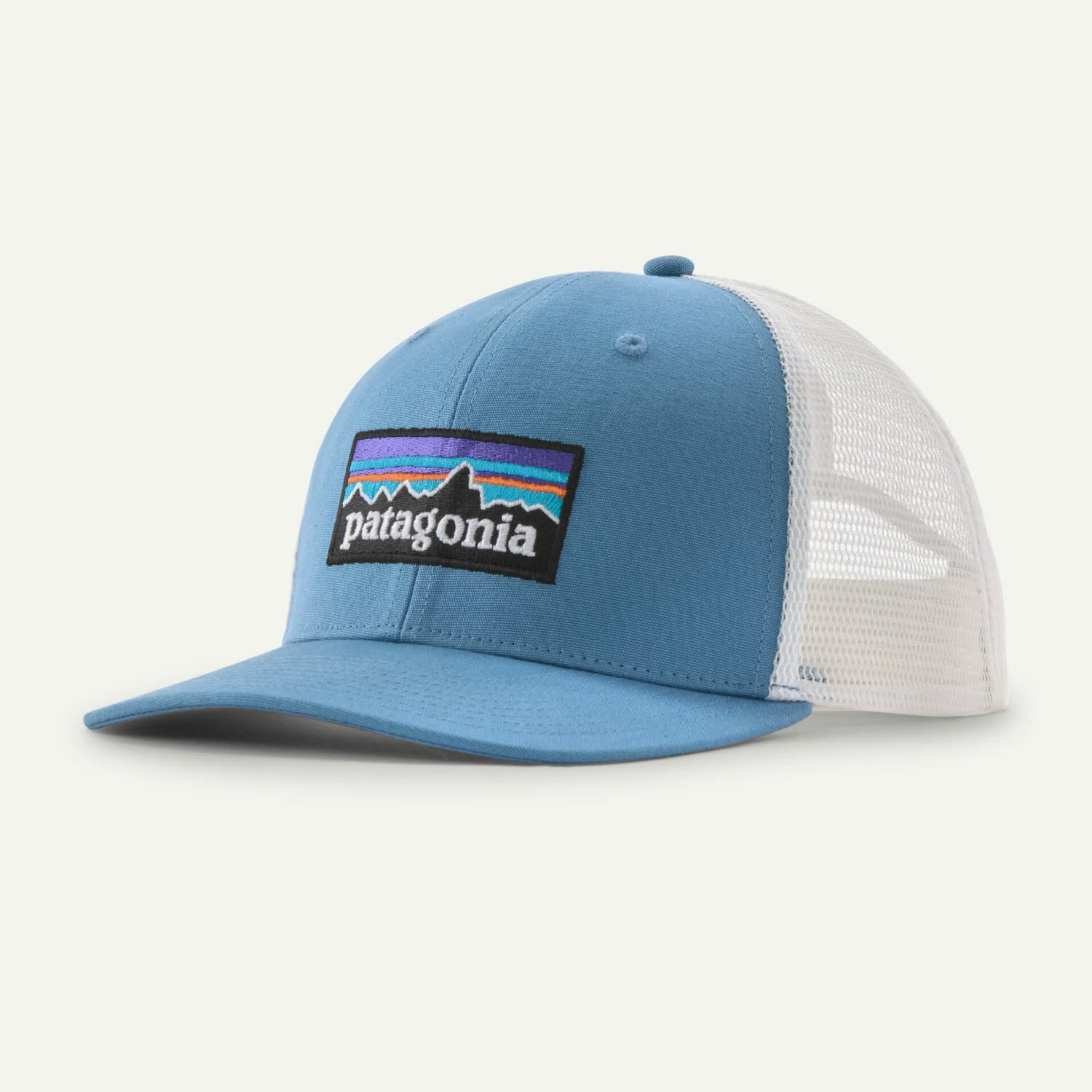 Patagonia P-6 Logo Trucker Hat Unisex Kappe Cap shore blue
