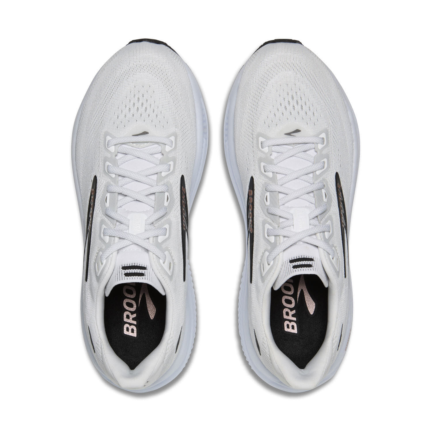 Brooks Ghost 18 Damen Laufschuhe Joggingschuhe white/black/rose gold