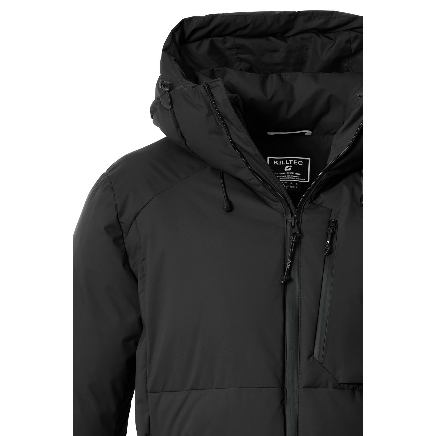 Killtec KOW 12 MN QLTD JCKT Herren Winterjacke Freizeitjacke Steppjacke schwarz