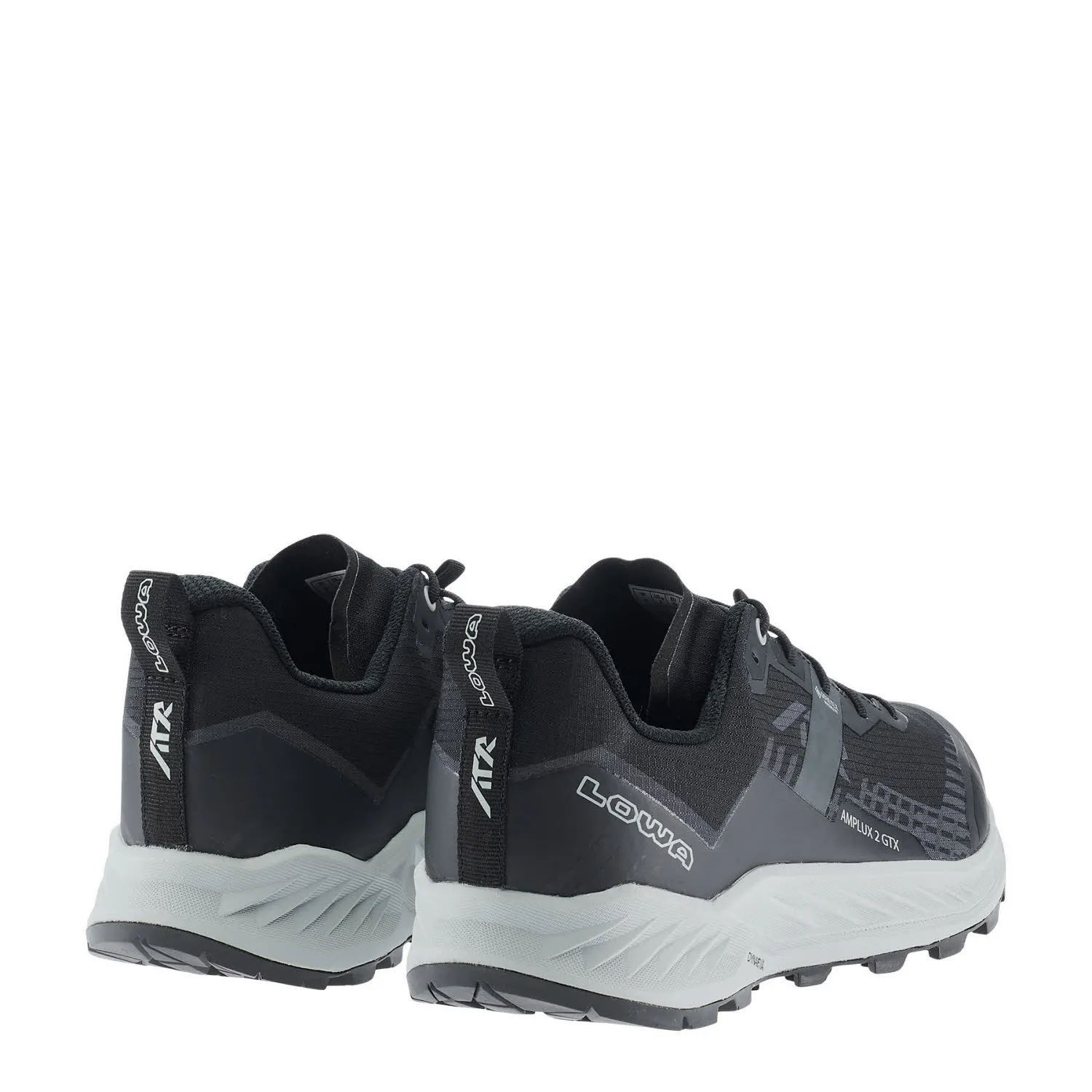 LOWA® AMPLUX 2 GTX Herren Laufschuhe Trailrunningschuhe grau/schwarz