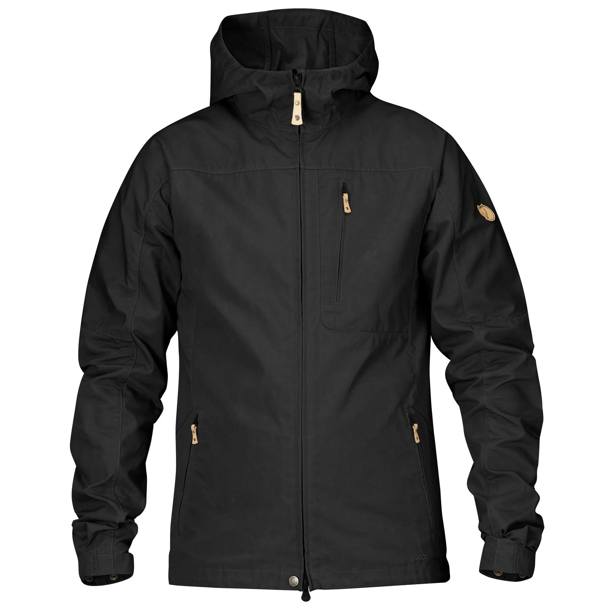 Fjällräven Sten Jacket M Herren Alltagsjacke Übergangsjacke black NEU