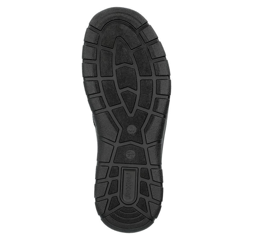 Rieker Herren Slipper Alltagsschuhe urbanschwarz
