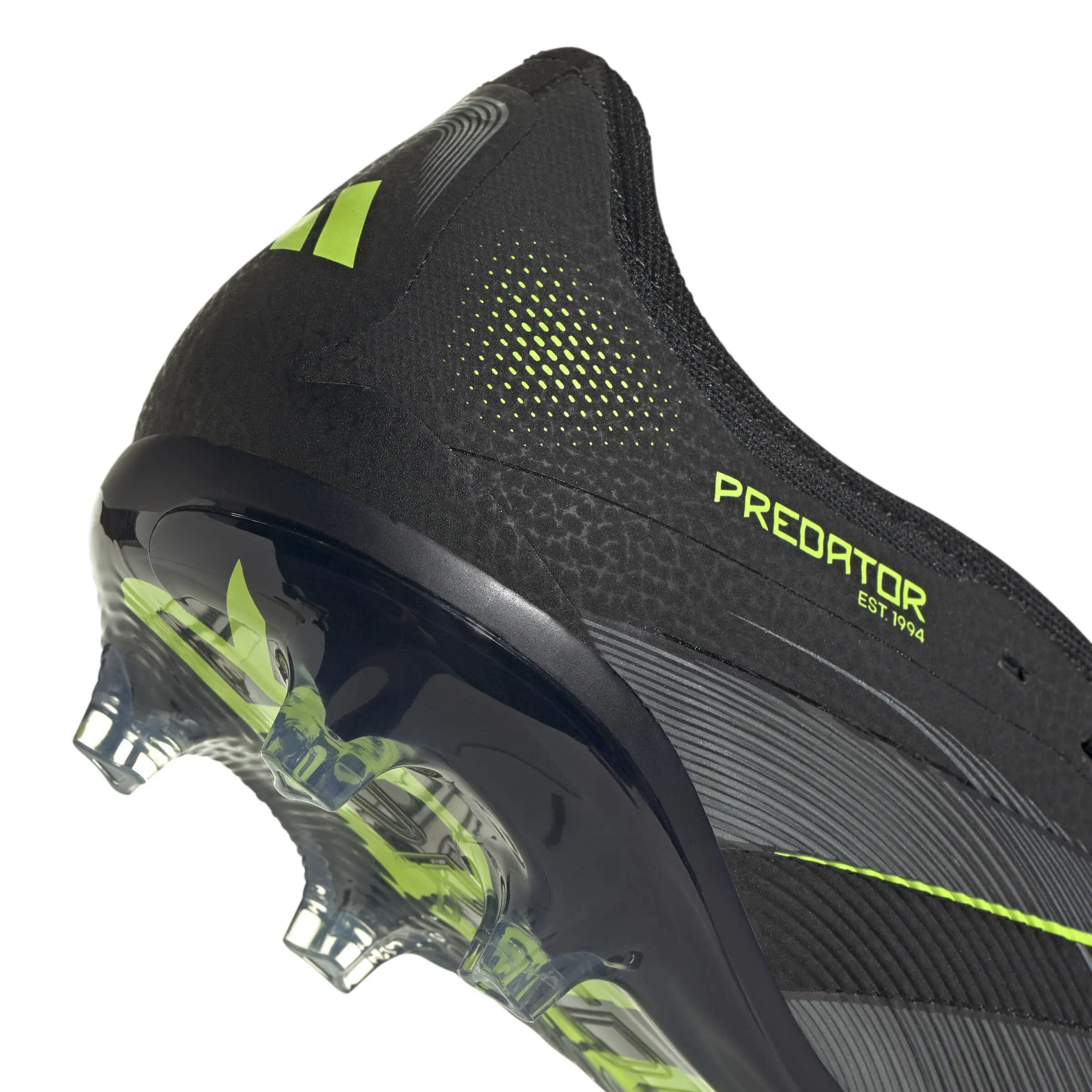 adidas PREDATOR PRO FT FG Unisex Fußballschuhe Stollenschuhe cblack/carbon/luclem