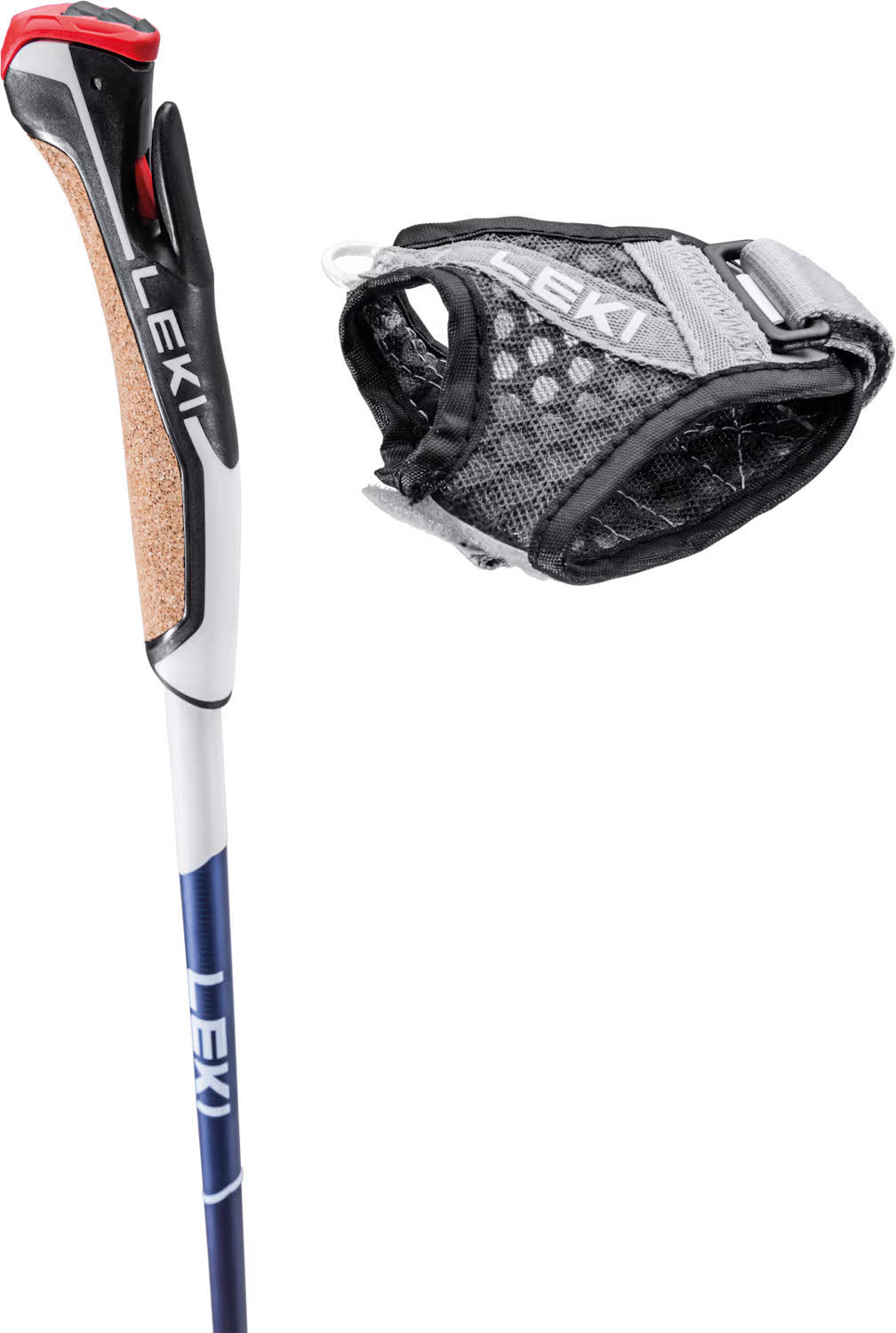 Leki Smart Pacer Lite Unisex Nordic-Walking-Stöcke blau