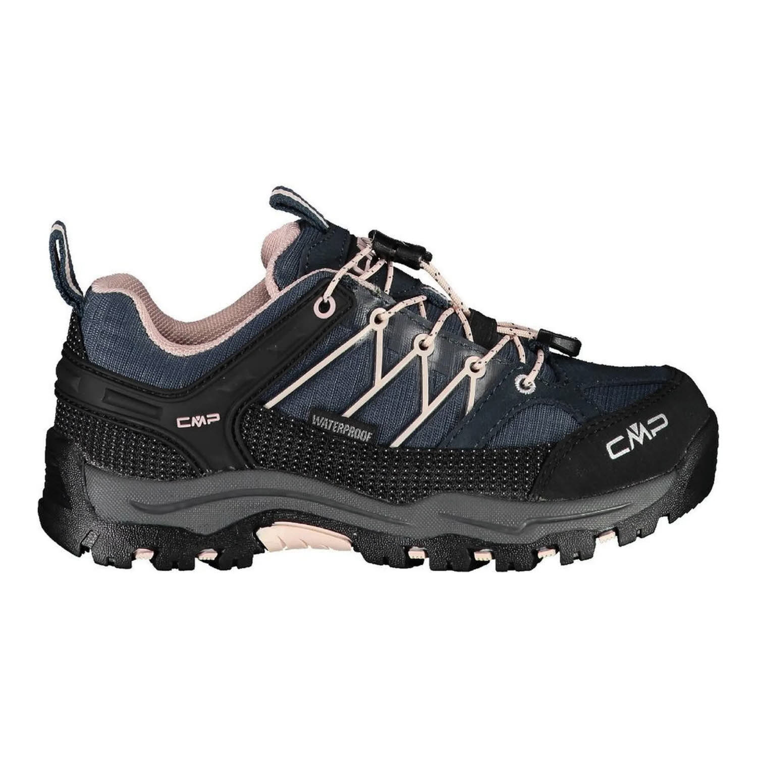 CMP KIDS RIGEL LOW Mädchen Trekkingschuhe Wanderschuhe asphalt/rose