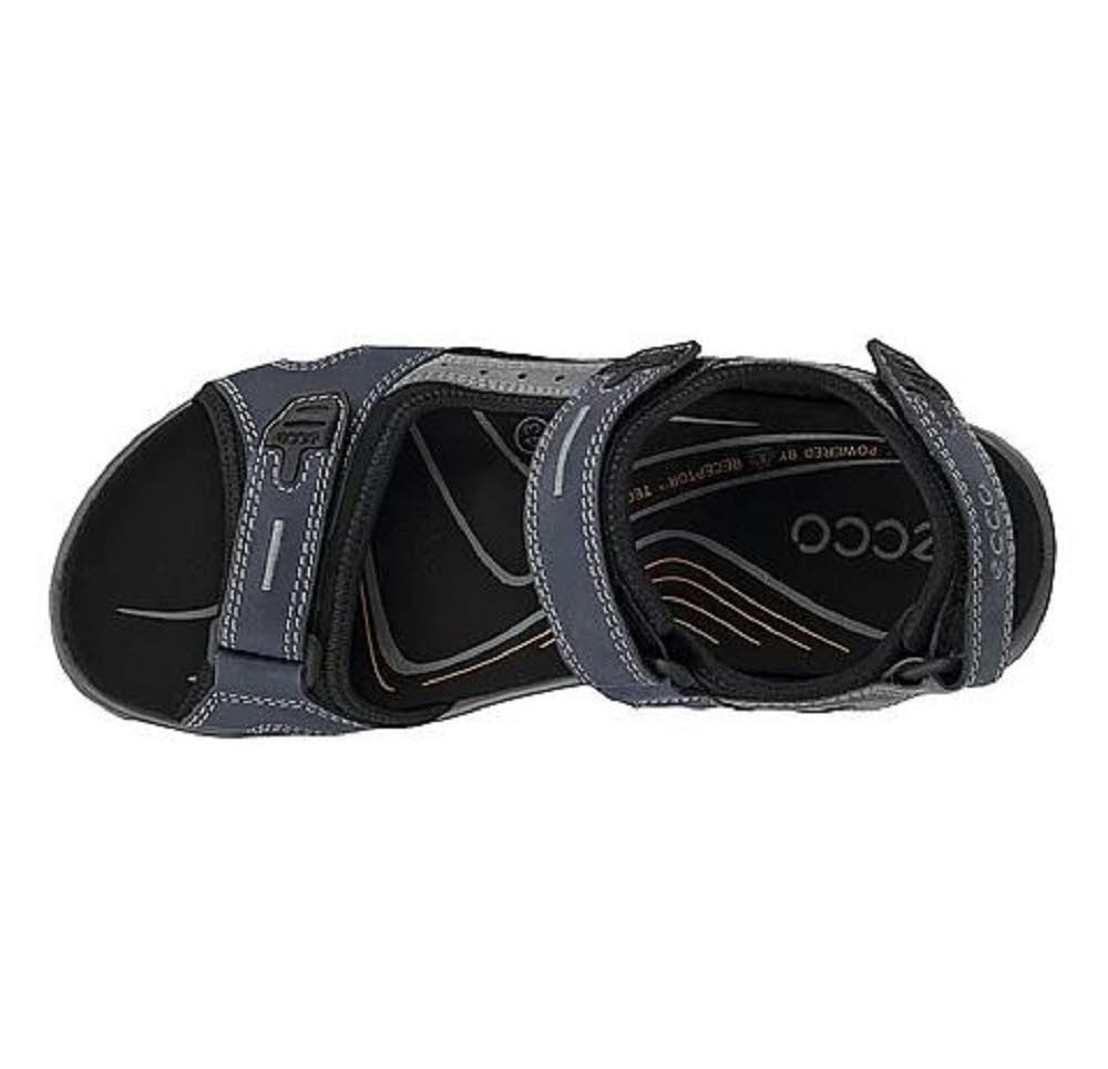 Ecco OFFROAD Herren Sandalen Outdoorsandalen Trekkingsandalen grau/marineblau NEU