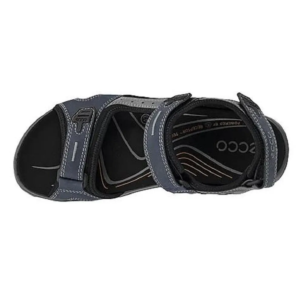 Ecco OFFROAD Herren Sandalen Outdoorsandalen Trekkingsandalen grau/marineblau NEU